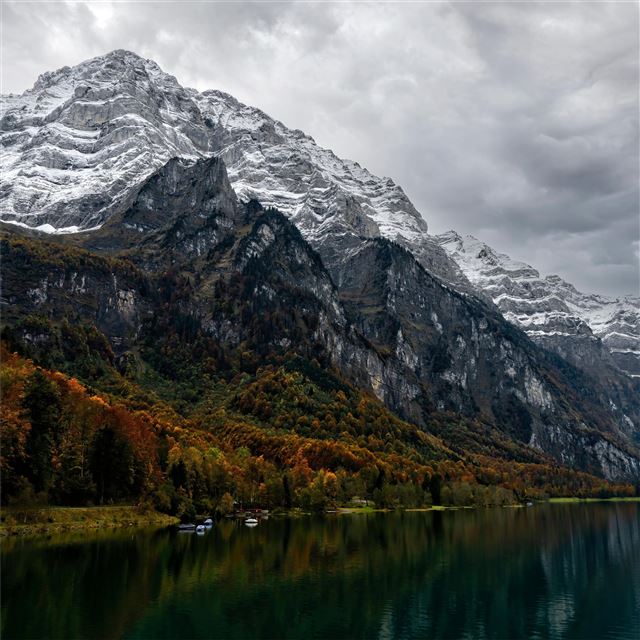 switzerland lake landscape mountains 10k iPad Air wallpaper 