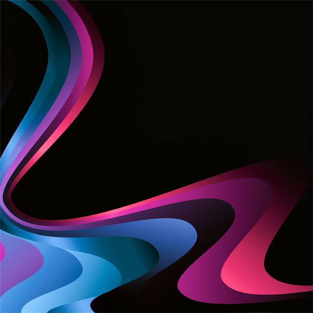 snake motion abstract dark 8k iPad Air wallpaper 