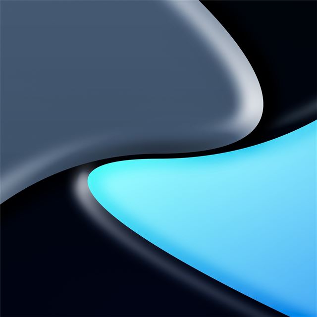 3d shapes color mix abstract 8k iPad wallpaper 