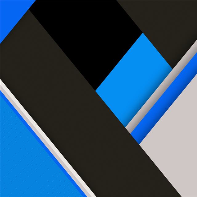 blue black material design 8k iPad wallpaper 