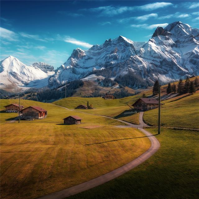 alps switzerland mountains 5k iPad Pro wallpaper 
