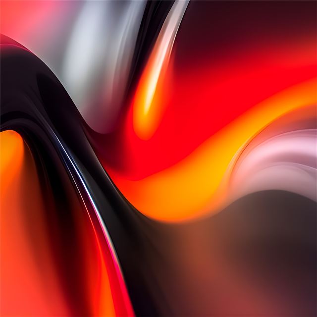 lava red shapes formation 8k iPad Air wallpaper 