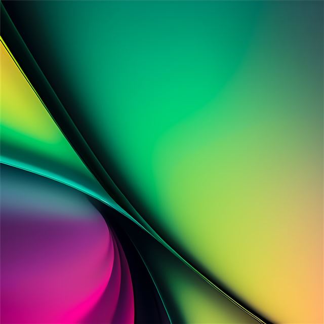 green color movements 8k iPad Pro wallpaper 